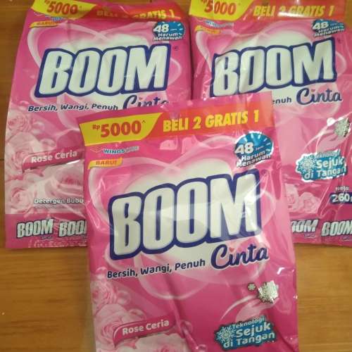 DETERJEN BOOM 3PCS