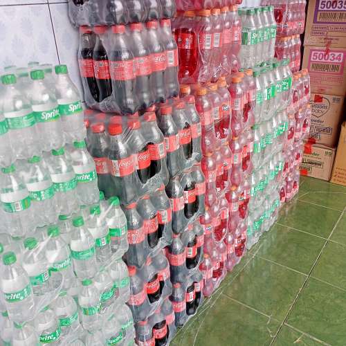 Fanta dan sprite (,habis)