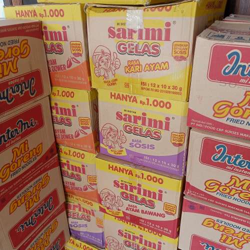 Sarimie gelas 1dos (habis)
