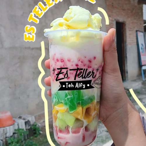 Es Teller ice cream Teh Alfy