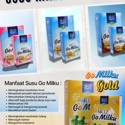 Susu kambing etawa premium tidak amis / prengus