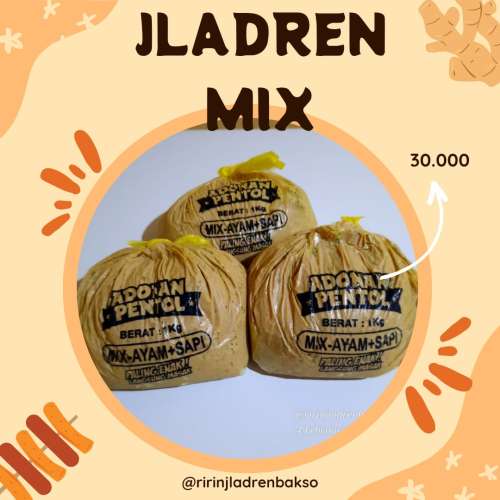 Jladren Bakso Mix 🐔🥩🐂
