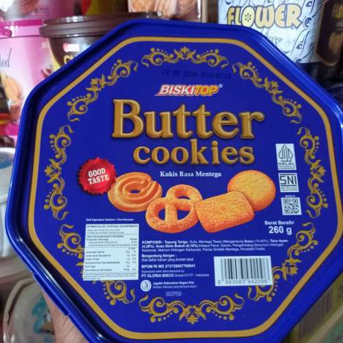 Butter cookies (habis)