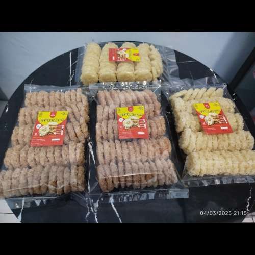 Rengginang terasi (krecek)