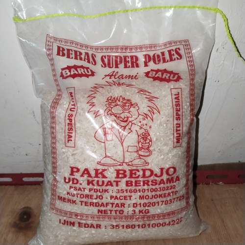 Beras pulen pak bejo 3 kg