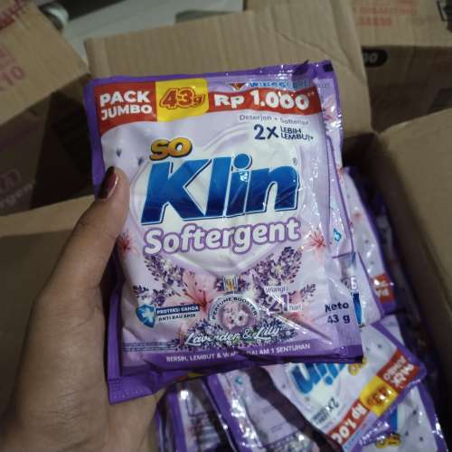Soklin pk renteng isi 6 pcs