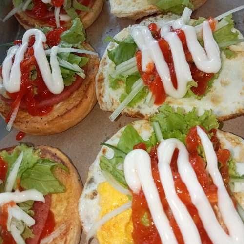 BURGER TELUR CEPLOK