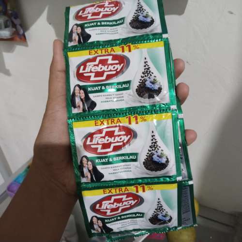 Lifebuoy shampoo rtg habb (habis)
