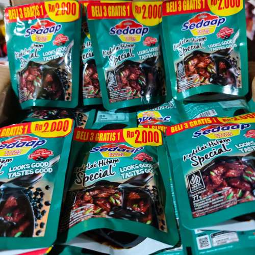 Kecap sedaap 2000 beli 3 gratis 1