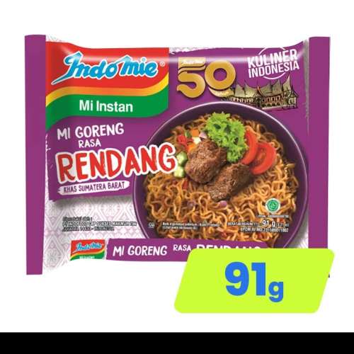 Indomie rendang