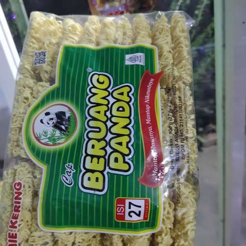 Mie beruang panda