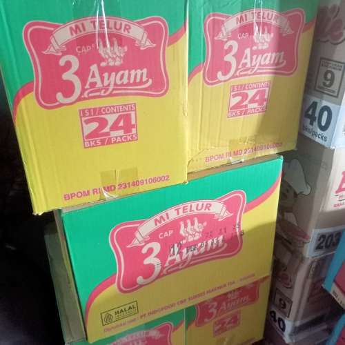 Mie telur 3ayam 1dos