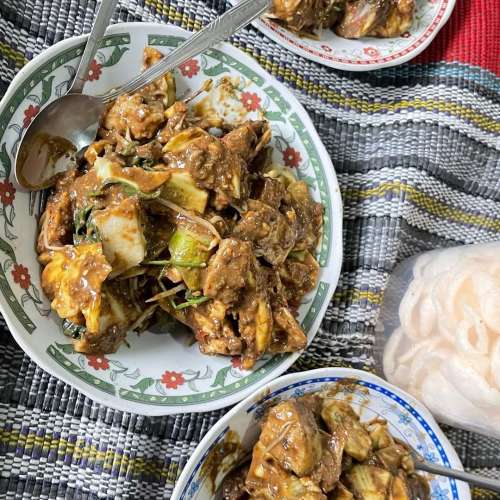 Rujak lontong