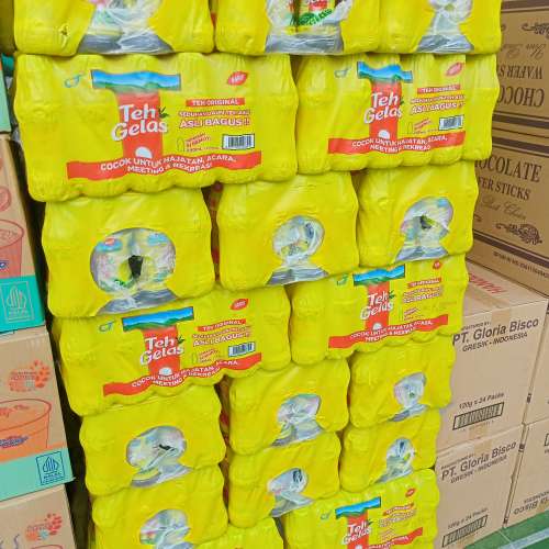 Teh gelas 200ml 1dos (habis)