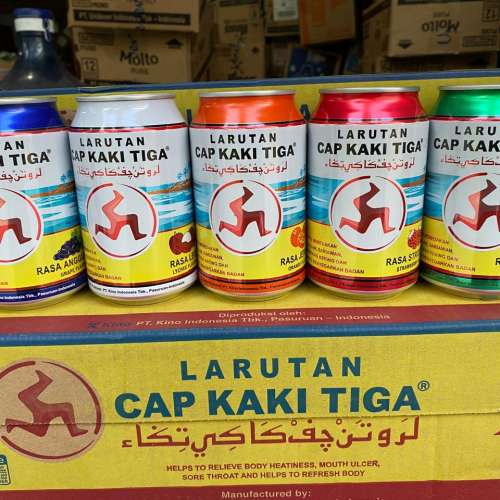 Larutan cap kaki 3 kaleng