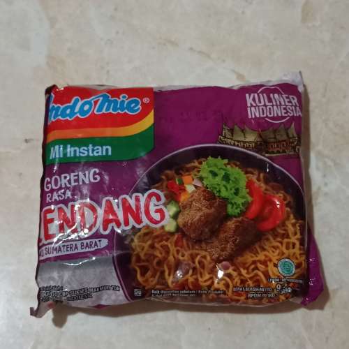 Mie Indomie rendang 5pcs