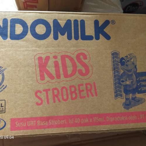 Indomilk kids stroberi
