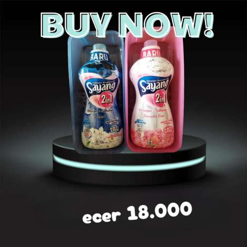 Detergen Sayang Botol 700ml free tepak