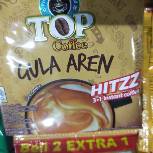 Kopi top gula aren renceng