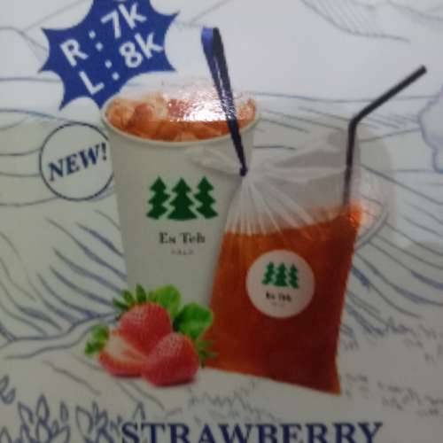 Es teh Strawberry
