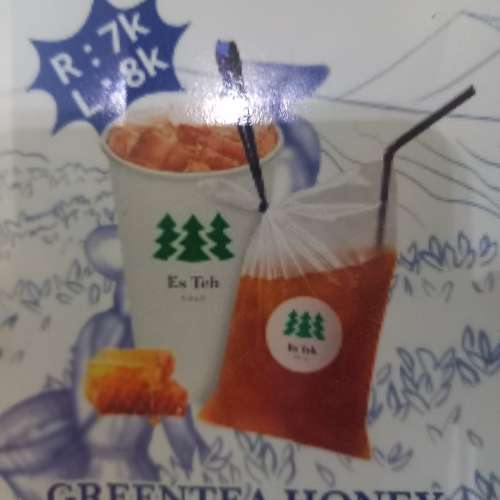 Es teh Greentea honey