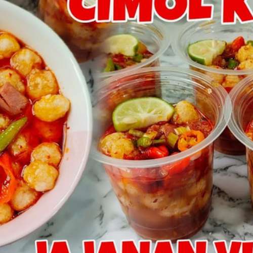 Cilok pentol kuah pedas