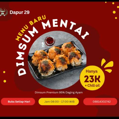 Dimsum Mentai isi 6