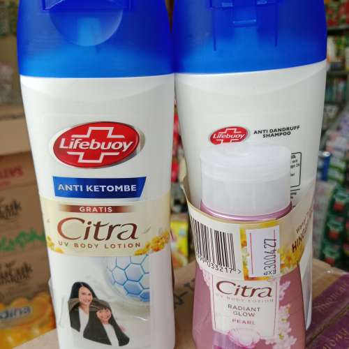 Sampo lifeboy botol free Hb citra  promo