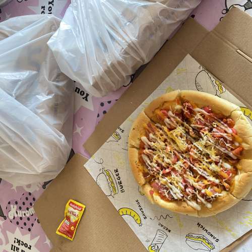 piza sosis mix smokebeef