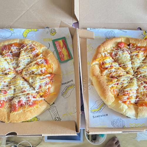 pizza sosis mix smokebeef besar