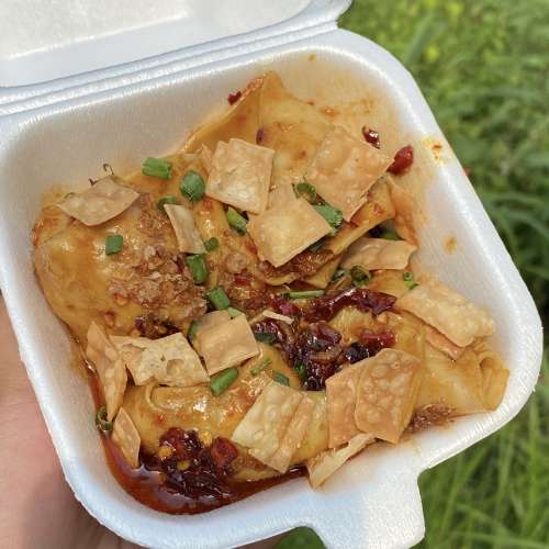 Wonton goreng/rebus