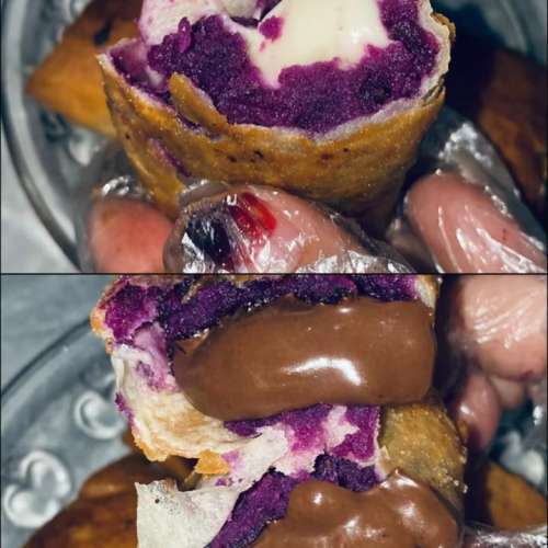 Lumpia ubi ungu