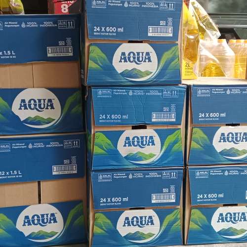 Aqua botol 1.5L karton promo