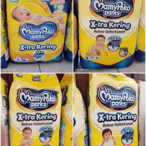 MamyPoko Jumbo S56 M48 L42 XL38