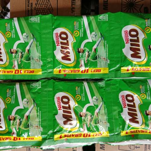 Milo 1 renteng isi 10