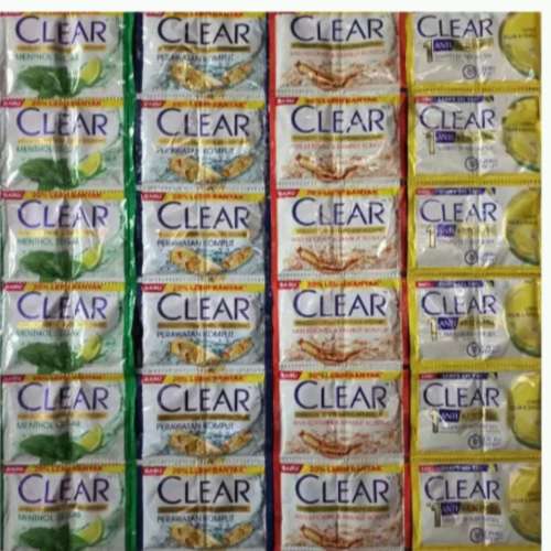 Shampo clear renteng
