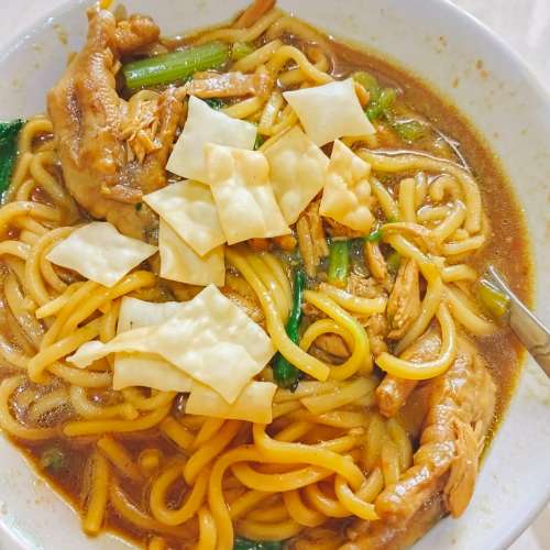 Mie ayam ceker