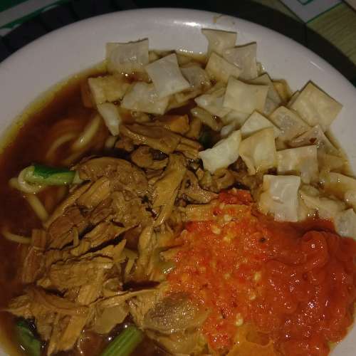 Mie ayam ori