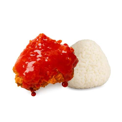 Ayam Fire Chicken + Nasi