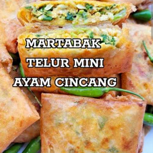 Martabak ayam telur mini