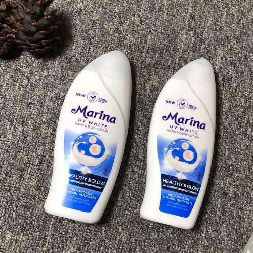 MARINA UV WHITE HAND AND BODY LOTION 185ml