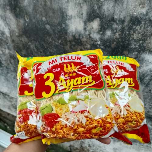 Mie telur 3 ayam