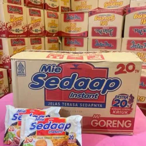 MIE SEDAAP GORENG SEDAP GORENG ECERAN