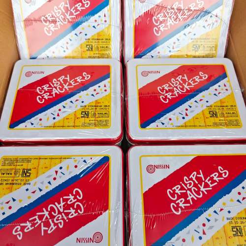 NISSIN CRISPY KALENG SEGI KARTON