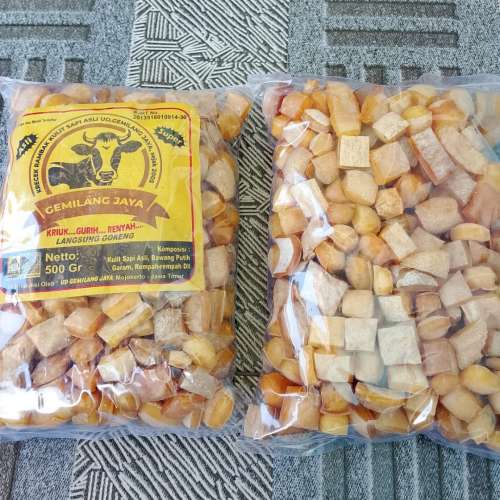 Krecek dan kerupuk rambak