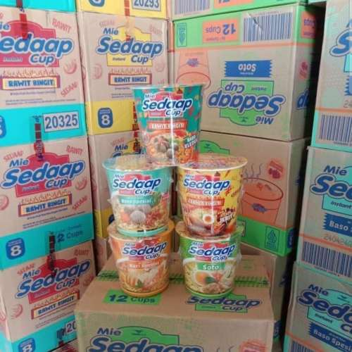 Mi sedaap cup sedap cup ecer