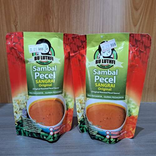 SAMBAL PECEL SANGRAI ORIGINAL "BU LUTHFI"