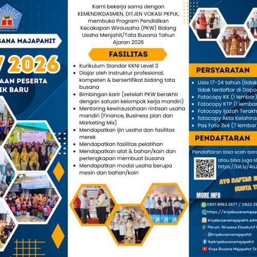 PKW 2026 LKP Kriya Busana Majapahit