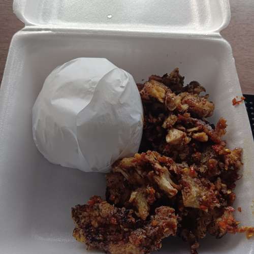 nasi ayam geprek bakar