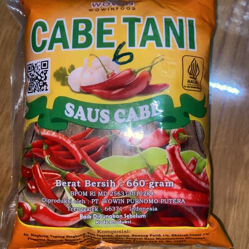 Saus Cabe Tani